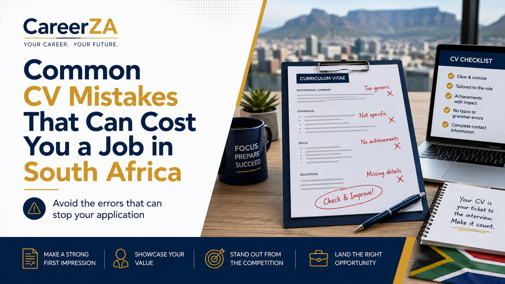 Common CV mistakes and solutions